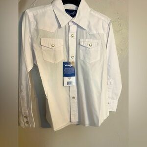 Kids Wrangler Pearl Snap Shirt
